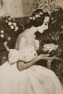 Tamara Toumanova in Les Sylphides, from Grand Ballet de Monte-Carlo, 1949 (photogravure) by French Photographer